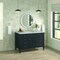 James Martin Vanities 48'' Vanity, Carbon Oak w/ 3 CM Victorian Silver Quartz Top 485-V48-CBO-3VSL - alternate 5